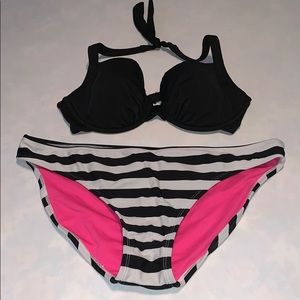 Black and White Bikini